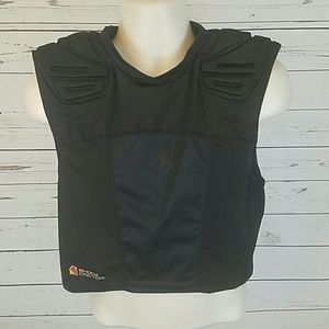 Shock Doctor 2 pad Sleeve Mid Rip impact Shirt XXL